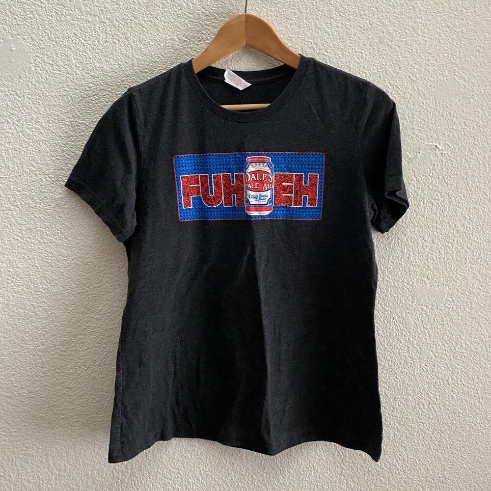Oskar Blues Brewery Beer Dark Gray Short Sleeve T-Shirt Women's Medium